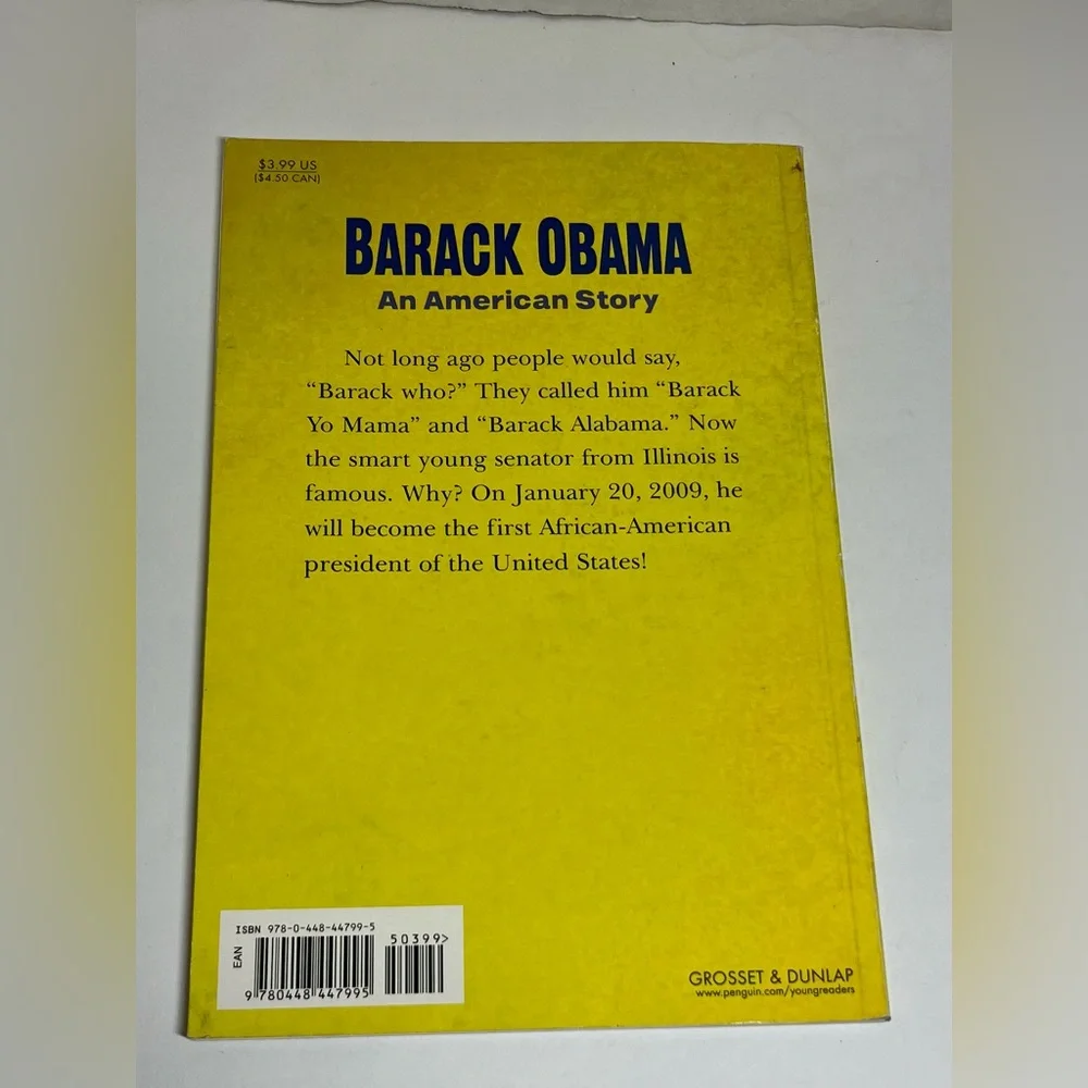BOOK LOT - VINTAGE - BARACK OBAMA, BEN CARSON & JOHN HENRY - BLACK HISTORY
